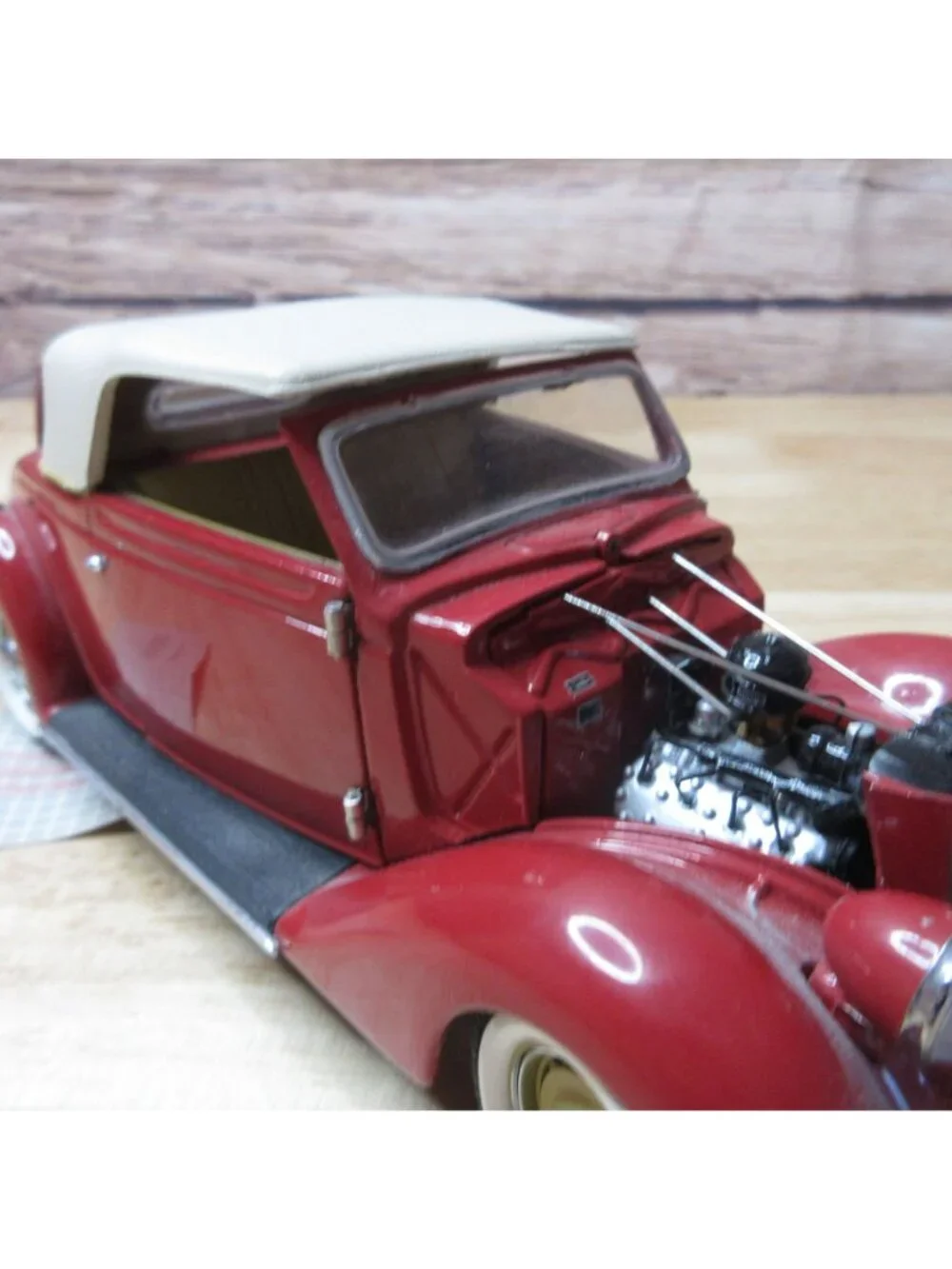 1936 Ford Deluxe Cabriolet Convertible Franklin Mint 1:24 Diecast
